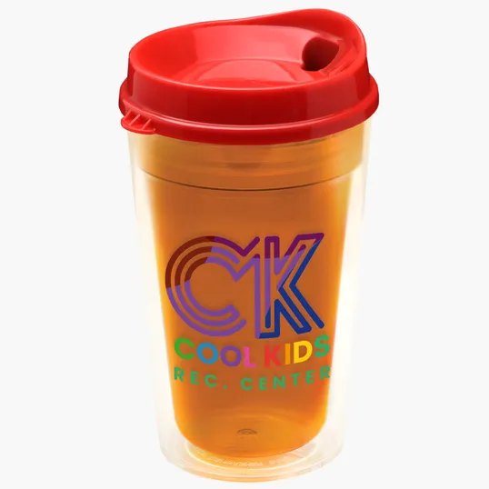 Garyline® Transparent Tumbler with Sip Lid, 16 oz. — view 105