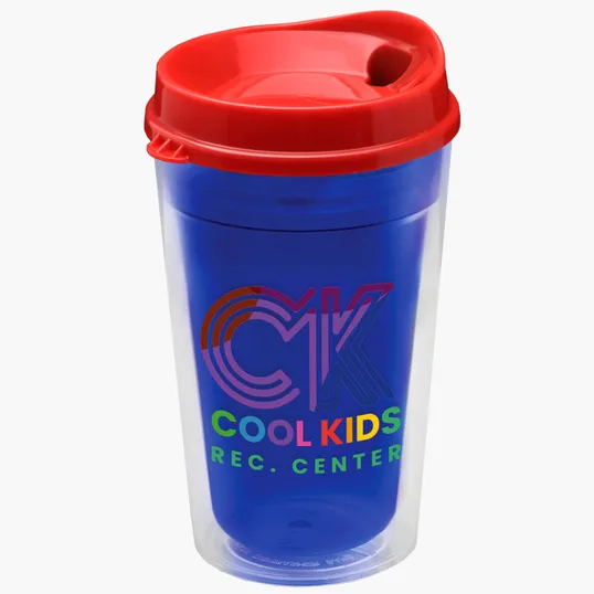 Garyline® Transparent Tumbler with Sip Lid, 16 oz. — view 70