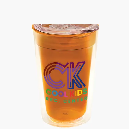 Garyline® Transparent Tumbler with Sip Lid, 16 oz. — view 113