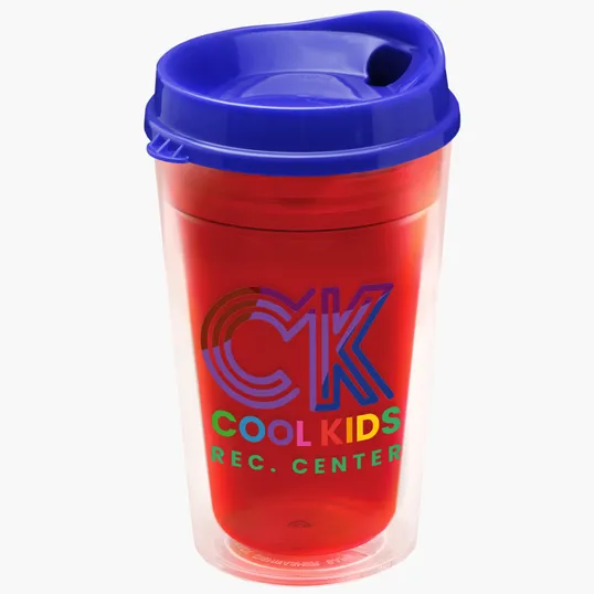 Garyline® Transparent Tumbler with Sip Lid, 16 oz. — view 143
