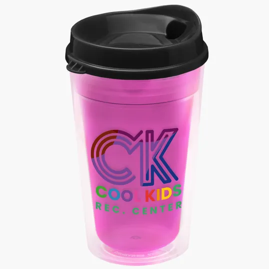 Garyline® Transparent Tumbler with Sip Lid, 16 oz. — view 22
