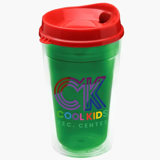 Garyline® Transparent Tumbler with Sip Lid, 16 oz. — view 88