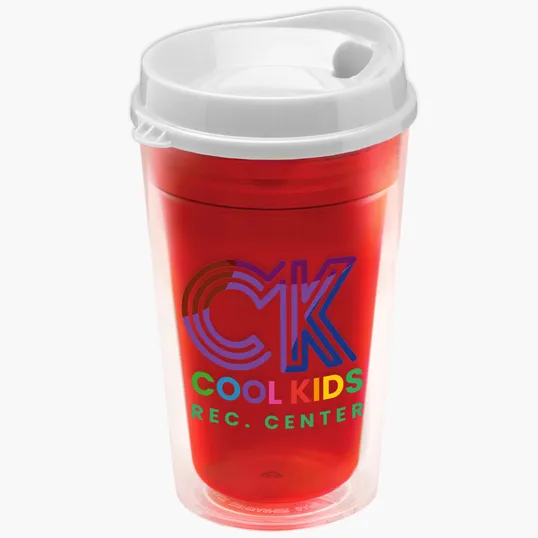 Garyline® Transparent Tumbler with Sip Lid, 16 oz. — view 147