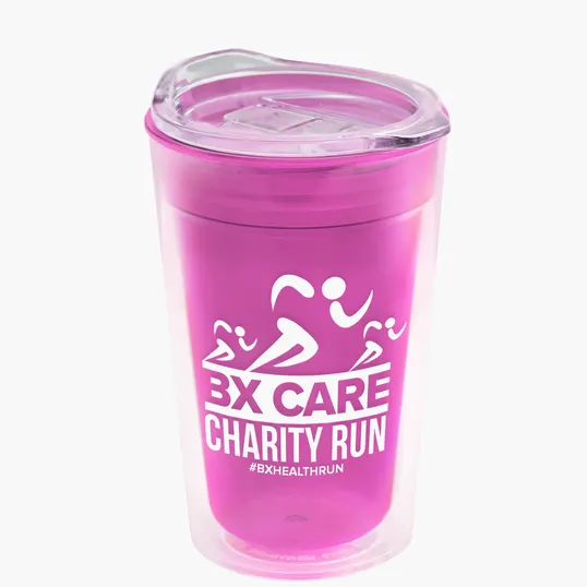 Garyline® Transparent Tumbler with Sip Lid, 16 oz. — view 130