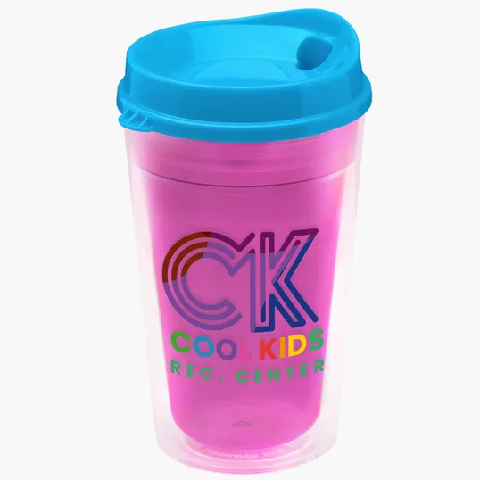 Garyline® Transparent Tumbler with Sip Lid, 16 oz. — view 116