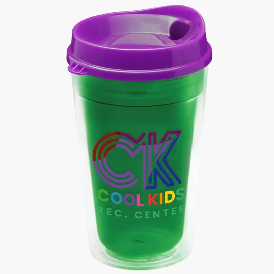 Garyline® Transparent Tumbler with Sip Lid, 16 oz. — view 92