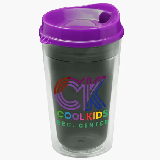 Garyline® Transparent Tumbler with Sip Lid, 16 oz. — view 57