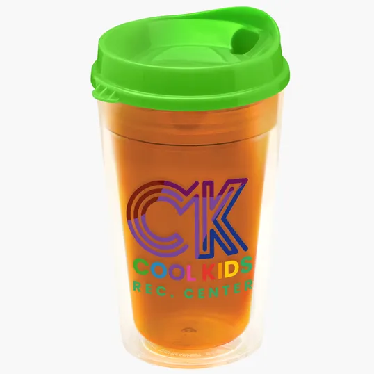 Garyline® Transparent Tumbler with Sip Lid, 16 oz. — view 102