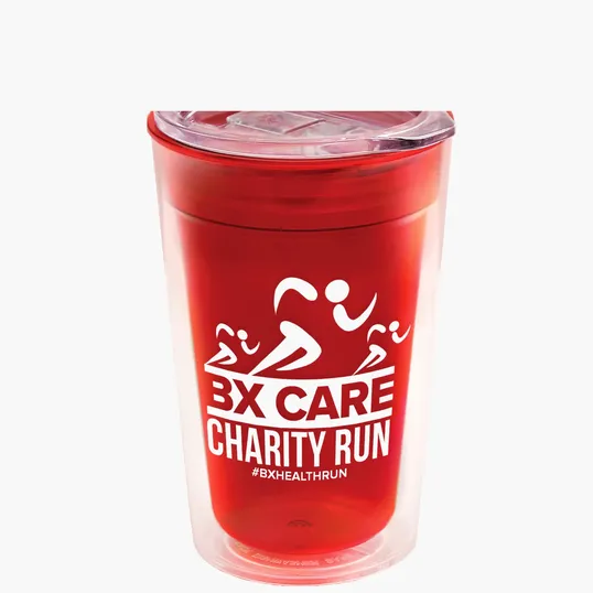 Garyline® Transparent Tumbler with Sip Lid, 16 oz. — view 148
