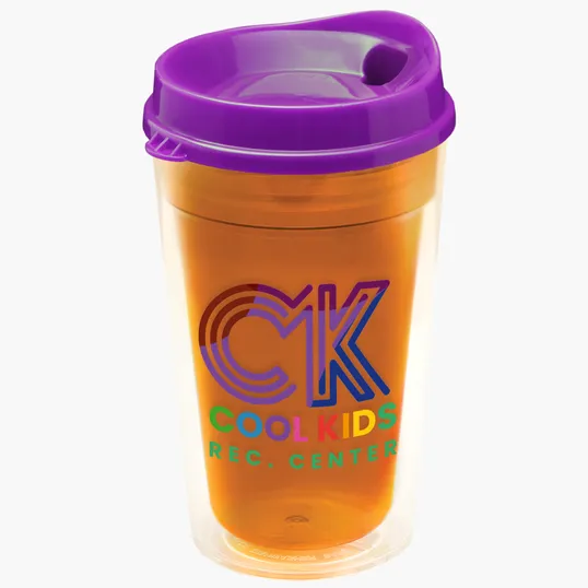 Garyline® Transparent Tumbler with Sip Lid, 16 oz. — view 109
