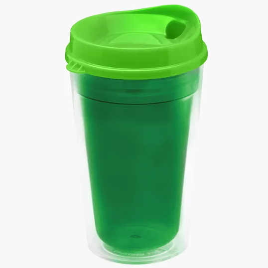 Garyline® Transparent Tumbler with Sip Lid, 16 oz. — view 6