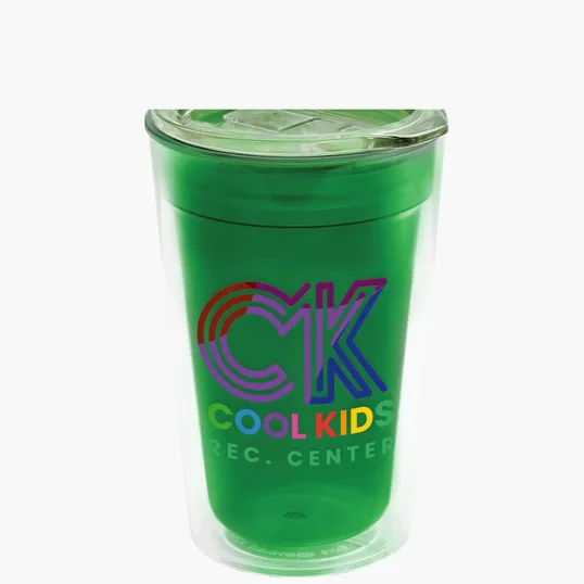 Garyline® Transparent Tumbler with Sip Lid, 16 oz. — view 96