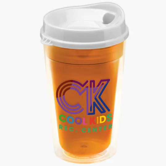 Garyline® Transparent Tumbler with Sip Lid, 16 oz. — view 111