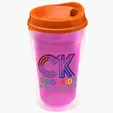 Garyline® Transparent Tumbler with Sip Lid, 16 oz. — view 122