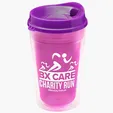 Garyline® Transparent Tumbler with Sip Lid, 16 oz. — view 126