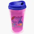 Garyline® Transparent Tumbler with Sip Lid, 16 oz. — view 125