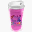 Garyline® Transparent Tumbler with Sip Lid, 16 oz. — view 129