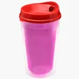 Garyline® Transparent Tumbler with Sip Lid, 16 oz. — view 8