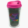 Garyline® Transparent Tumbler with Sip Lid, 16 oz. — view 47