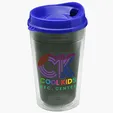 Garyline® Transparent Tumbler with Sip Lid, 16 oz. — view 55
