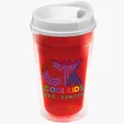 Garyline® Transparent Tumbler with Sip Lid, 16 oz. — view 147