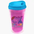 Garyline® Transparent Tumbler with Sip Lid, 16 oz. — view 116