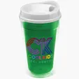 Garyline® Transparent Tumbler with Sip Lid, 16 oz. — view 94
