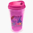 Garyline® Transparent Tumbler with Sip Lid, 16 oz. — view 118