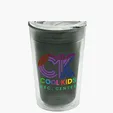 Garyline® Transparent Tumbler with Sip Lid, 16 oz. — view 60