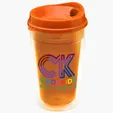 Garyline® Transparent Tumbler with Sip Lid, 16 oz. — view 103