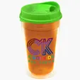 Garyline® Transparent Tumbler with Sip Lid, 16 oz. — view 102