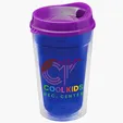 Garyline® Transparent Tumbler with Sip Lid, 16 oz. — view 74