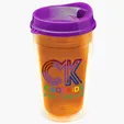Garyline® Transparent Tumbler with Sip Lid, 16 oz. — view 109
