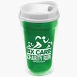 Garyline® Transparent Tumbler with Sip Lid, 16 oz. — view 93