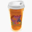 Garyline® Transparent Tumbler with Sip Lid, 16 oz. — view 111