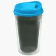 Garyline® Transparent Tumbler with Sip Lid, 16 oz. — view 3