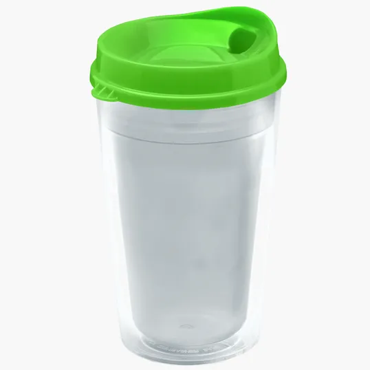 Garyline® Transparent Tumbler with Sip Lid and Full-Color Insert, 16 oz. — view 4
