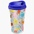 Garyline® Transparent Tumbler with Sip Lid and Full-Color Insert, 16 oz. — view 17