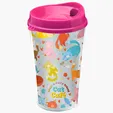 Garyline® Transparent Tumbler with Sip Lid and Full-Color Insert, 16 oz. — view 13