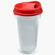 Garyline® Transparent Tumbler with Sip Lid and Full-Color Insert, 16 oz. — view 6
