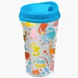 Garyline® Transparent Tumbler with Sip Lid and Full-Color Insert, 16 oz. — view 12