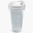 Garyline® Transparent Tumbler with Sip Lid and Full-Color Insert, 16 oz. — view 9