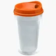 Garyline® Transparent Tumbler with Sip Lid and Full-Color Insert, 16 oz. — view 5