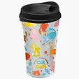 Garyline® Transparent Tumbler with Sip Lid and Full-Color Insert, 16 oz. — view 10