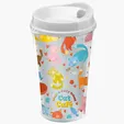 Garyline® Transparent Tumbler with Sip Lid and Full-Color Insert, 16 oz. — view 19