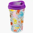 Garyline® Transparent Tumbler with Sip Lid and Full-Color Insert, 16 oz. — view 18