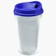 Garyline® Transparent Tumbler with Sip Lid and Full-Color Insert, 16 oz. — view 7