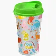 Garyline® Transparent Tumbler with Sip Lid and Full-Color Insert, 16 oz. — view 14