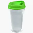 Garyline® Transparent Tumbler with Sip Lid and Full-Color Insert, 16 oz. — view 4