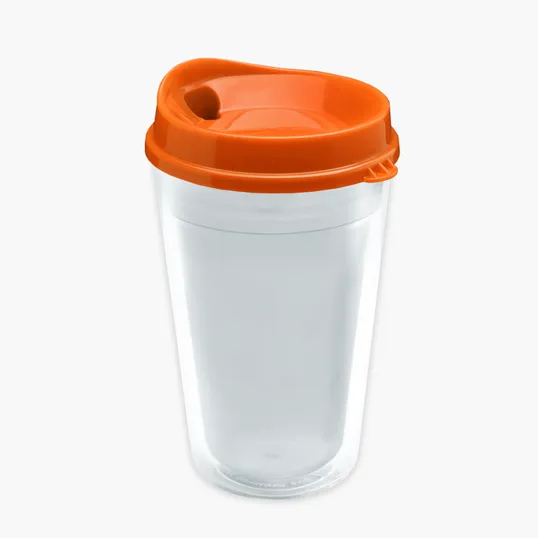 Garyline® Transparent Tumbler with Sip Lid and Full-Color Paper Insert, 16 oz. — view 5